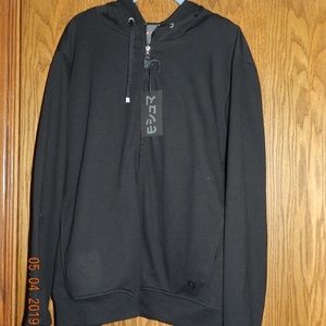 NWT Men's Moshuma Black Hooded  Jacket